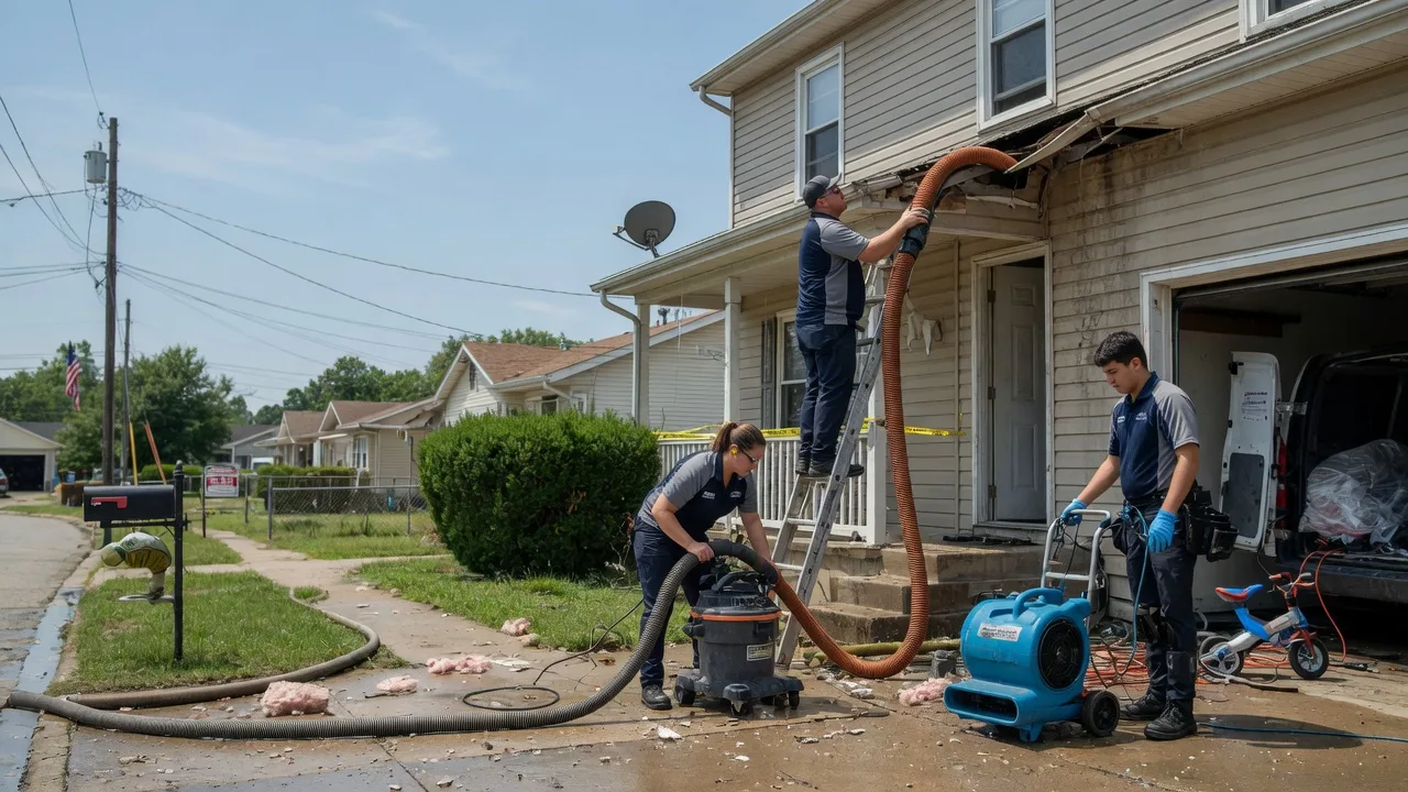 Water Damage Restoration in South West City, MO near me
